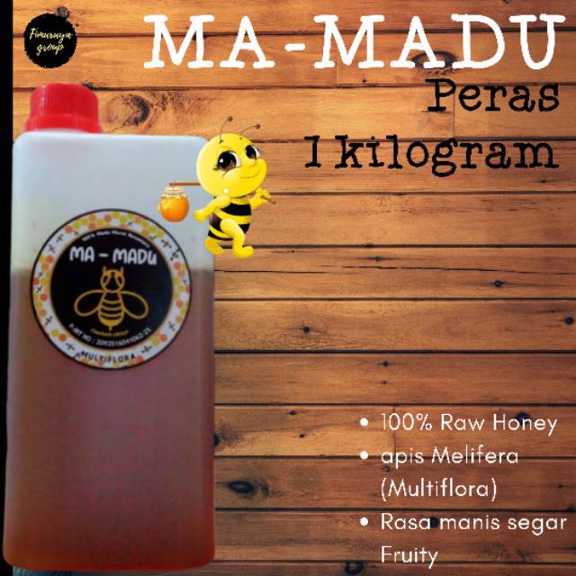 

100% Raw Honey Ma-Madu 1kg