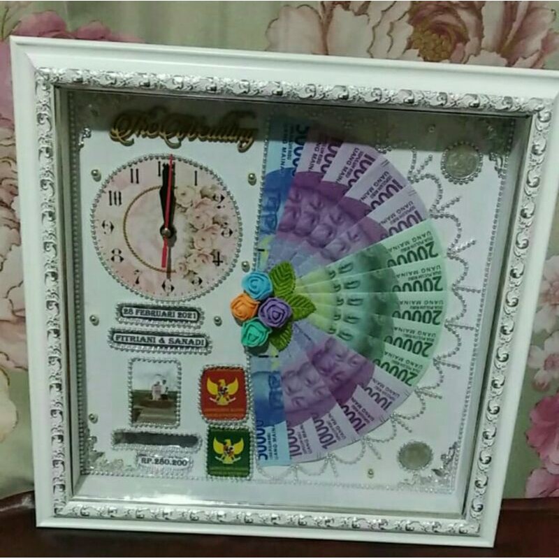 MAHAR & SESERAHAN BINGKAI MAHAR PERNIKAHAN KIPAS JAM
