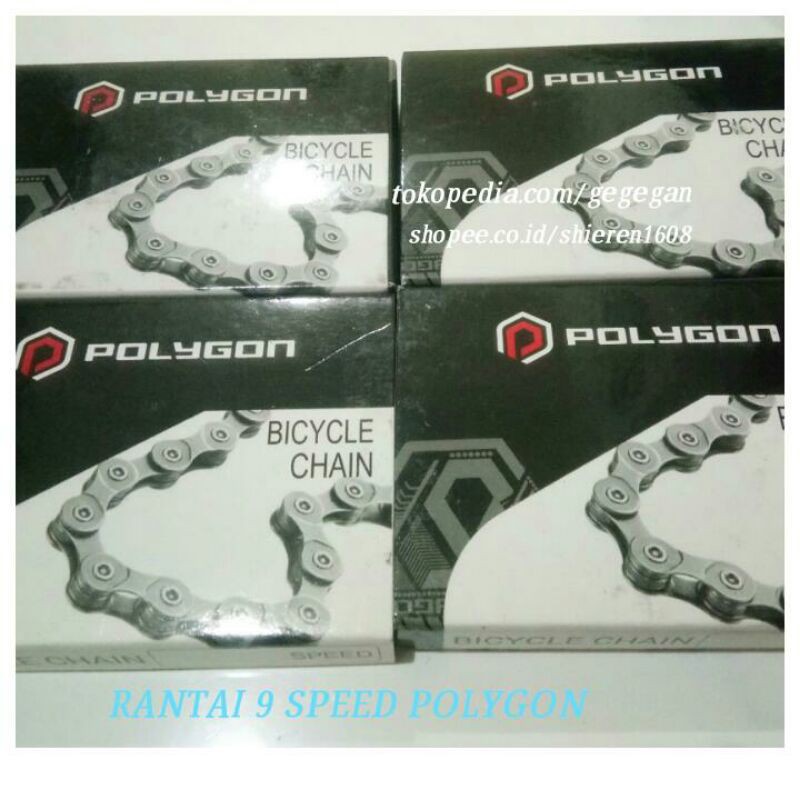 RANTAI SEPEDA 9 SPEED POLYGON