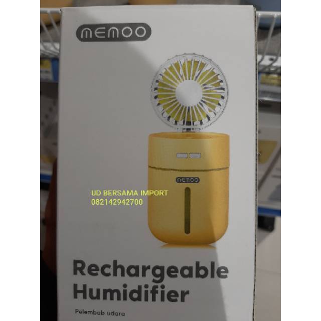 kipas humidifier NEMOO kipas dingin recharge 400ml