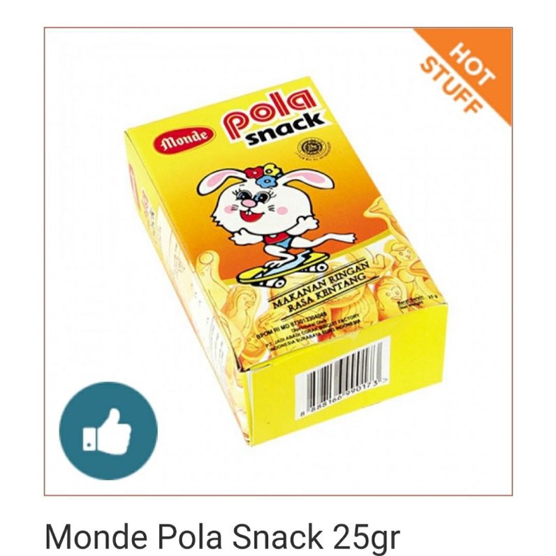 

Monde Pola Snack 25gr