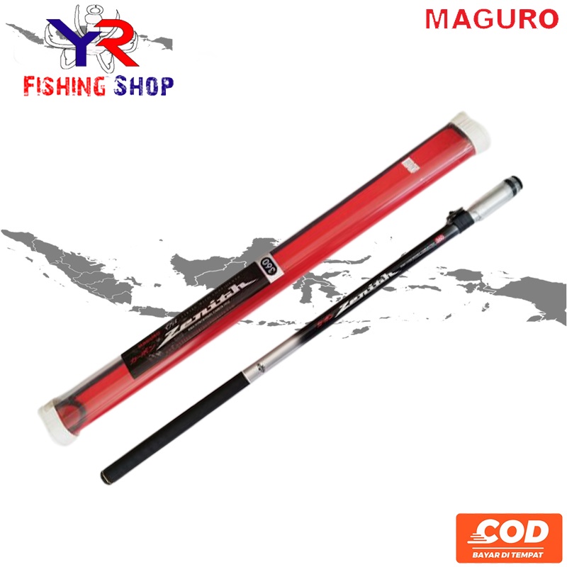 Joran Tegek Carbon MAGURO ZENITH Ukuran 210 270 330 360 450 540 #Joran Tegek #Tegek Carbon #Tegek Ga