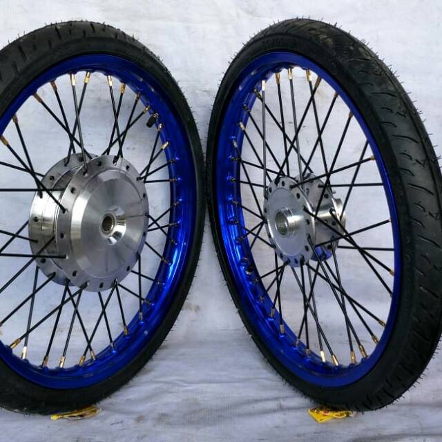 Velg Rossi Full set Ama Ban motor Mio vario scopy beat x ride xeon ring 17