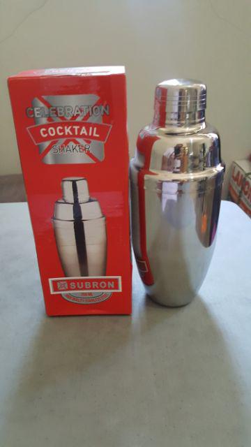 Cocktail Shaker Botol Shaker 750ml Pengocok Minuman Stainless Steel