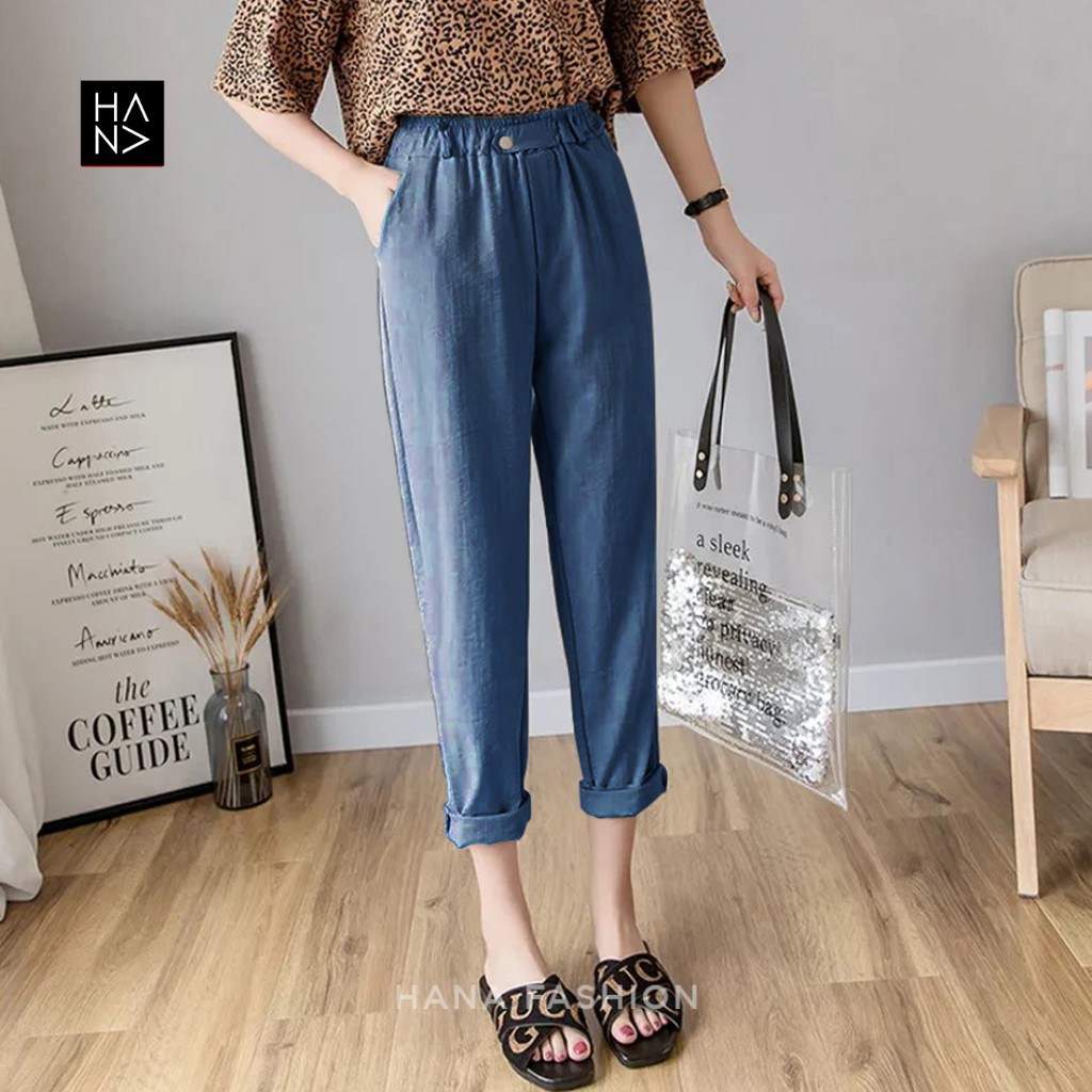 HanaFashion JKT - Riri Long Pants Celana Wanita Kerja - LP059