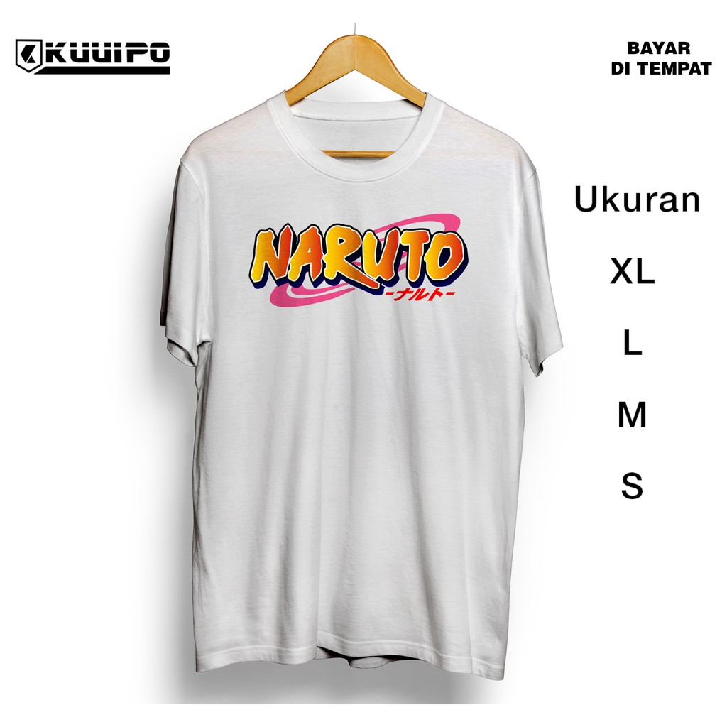 KAOS NARUTO / ANIME WIBU OTAKU JEPANG / FASHION PRIA / BAJU COWOK IMPORT LUAR NEGRI MURAH / SASUKE