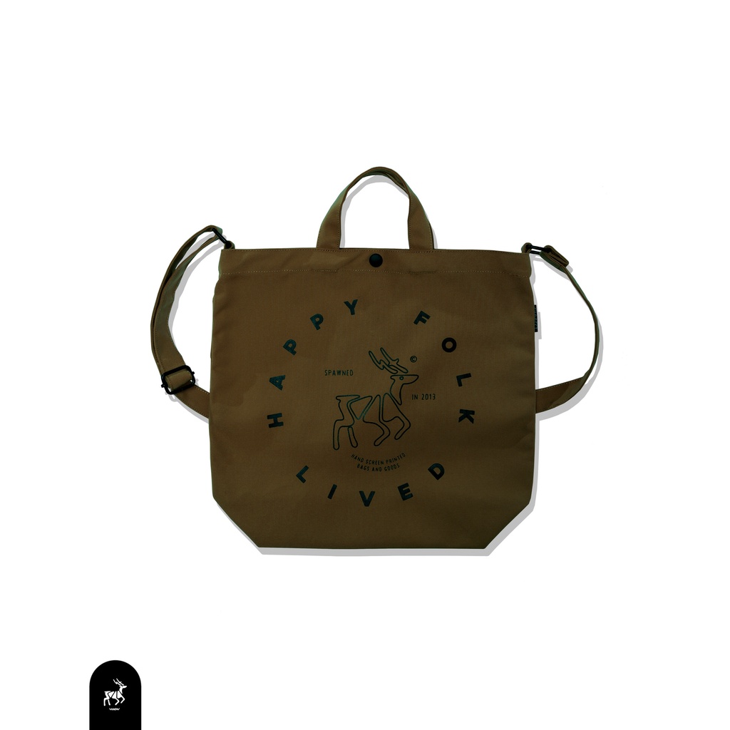 Svggest Sling Bag/ Tote Bag - Camel Olive