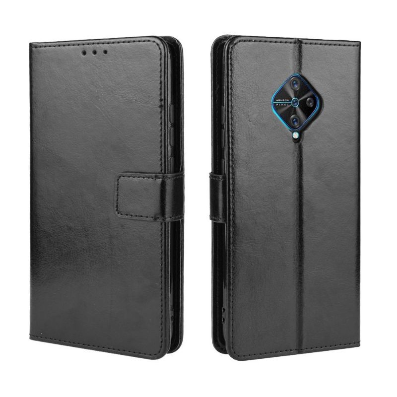 [ VIVO S1 ] - [ S1 PRO ] Sarung Kulit Hp Casing Flip Wallet Model Dompet Case