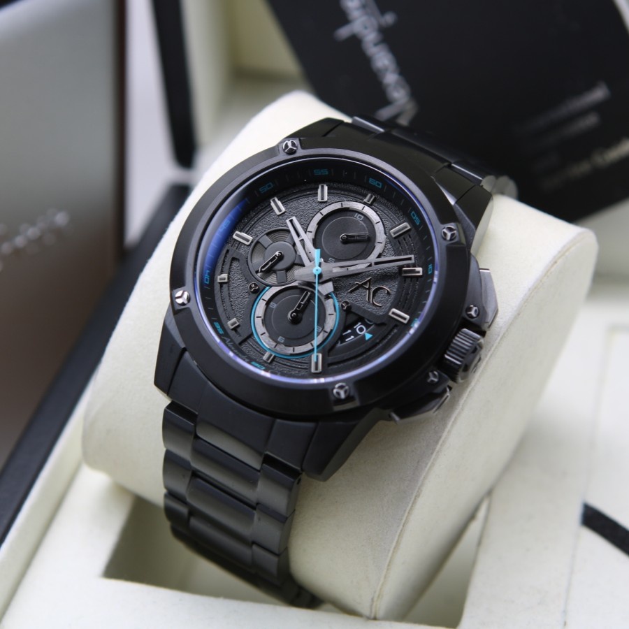 JAM TANGAN PRIA ALEXANDRE CHRISTIE AC 9602 CHRONOGRAPH ORIGINAL GARANSI 1 TAHUN