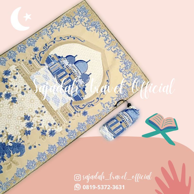 UNTUK THR SAJADAH TRAVEL HAGIA SOPIA+KANTONG KUALITAS PREMIUM MURAH MERIAH