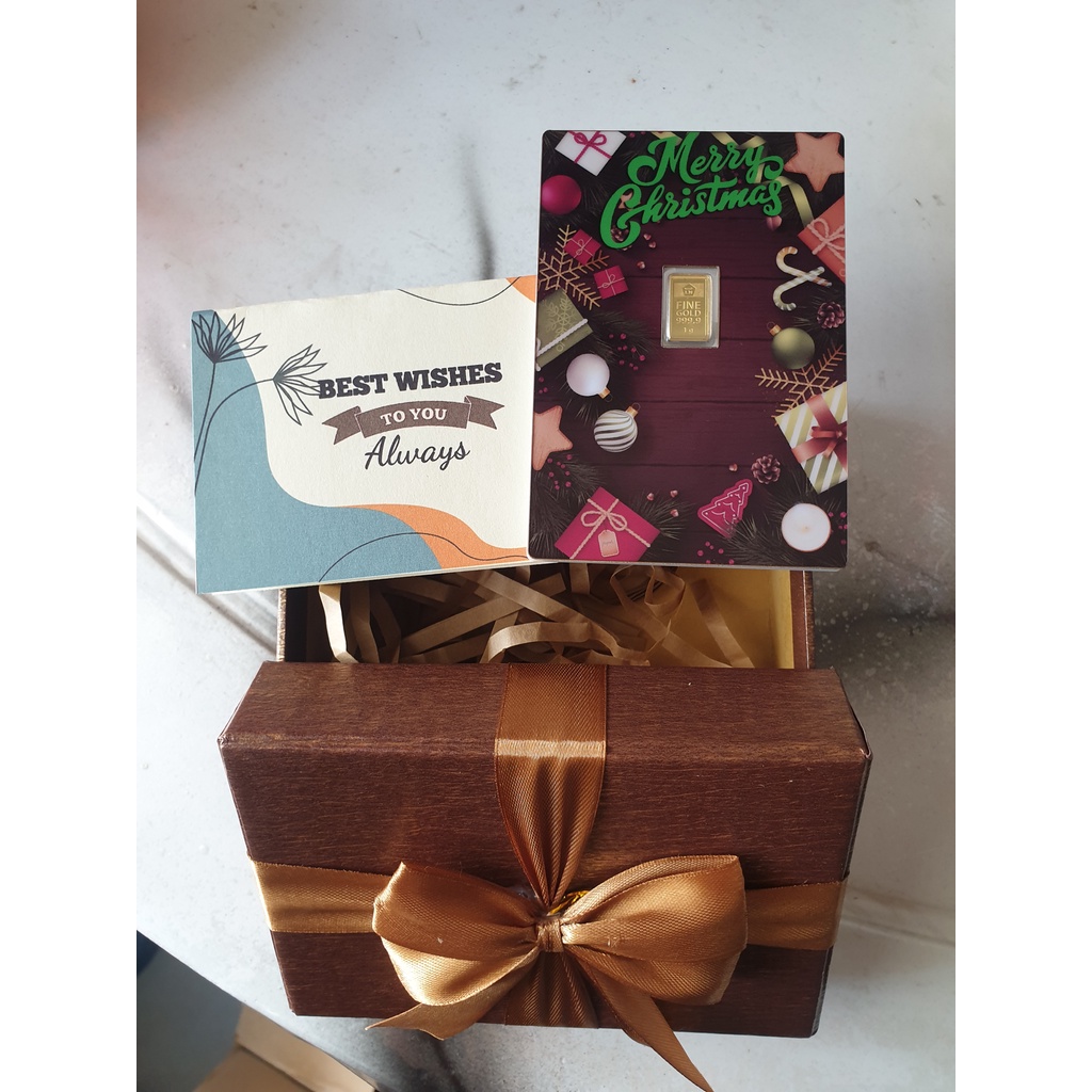 LM Emas Antam Hampers Merry Christmas Selamat Natal Gift Series Custom