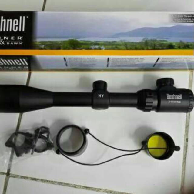 Teleskop / Teropong / Telescop Bushnell 3-9x40 RGB + sunshade