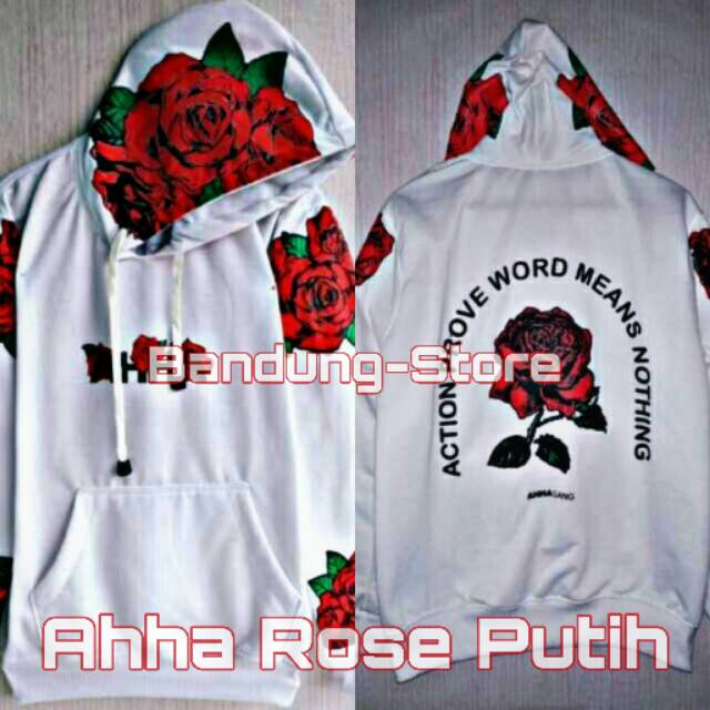 ahha rose hoodie