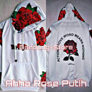 ahha hoodie rose