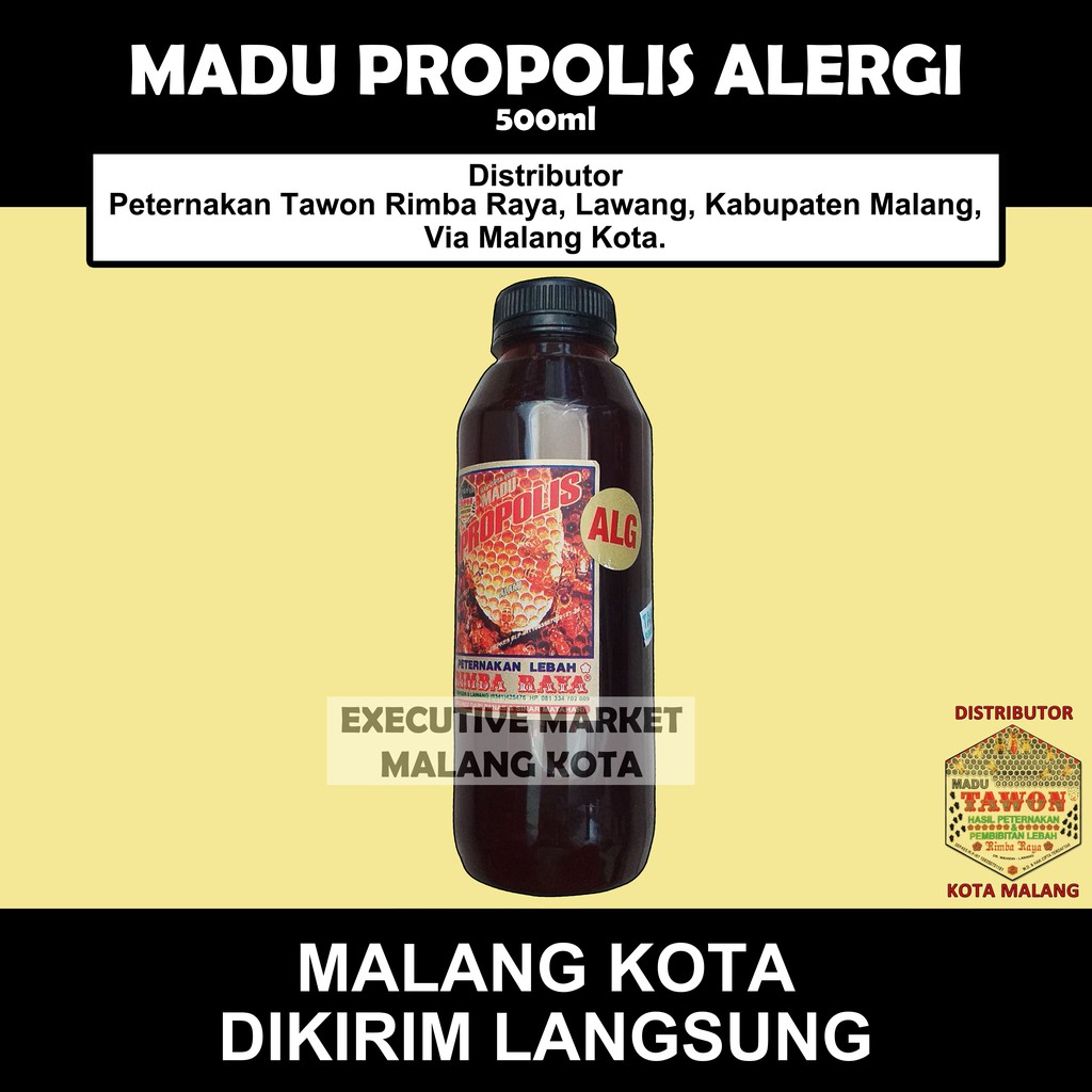 Madu Propolis Alergi Madu Rimba Raya Lawang - 500ml