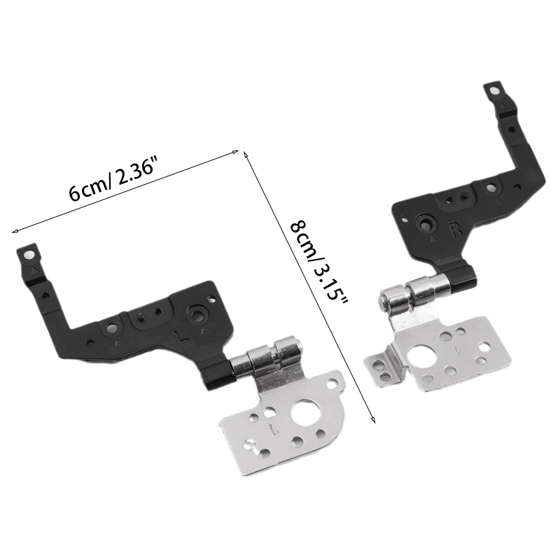 Vivi Set Engsel LCD Laptop / Notebook Kiri &amp; Kanan Pengganti Untuk Dell Latitude E5420