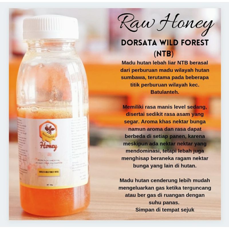 650gr Raw Honey Bee Nectar