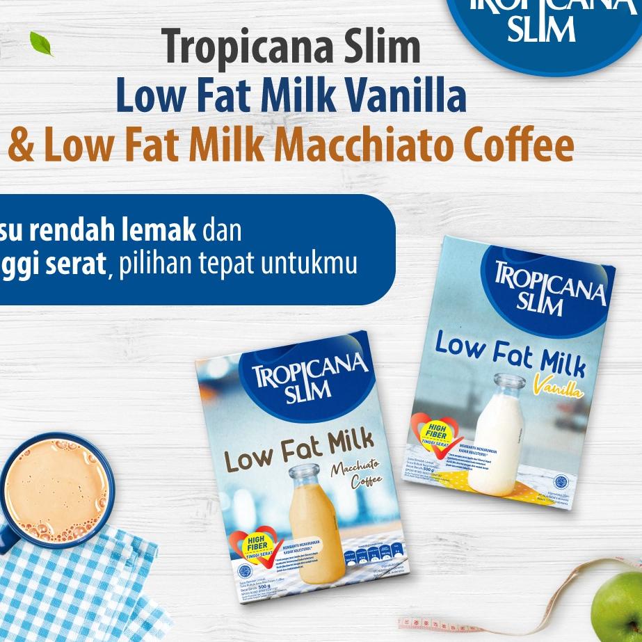 

Terbaru - Tropicana Slim Susu Low Fat Macchiato Coffee 500gr - Bantu Turunkan Kolesterol
