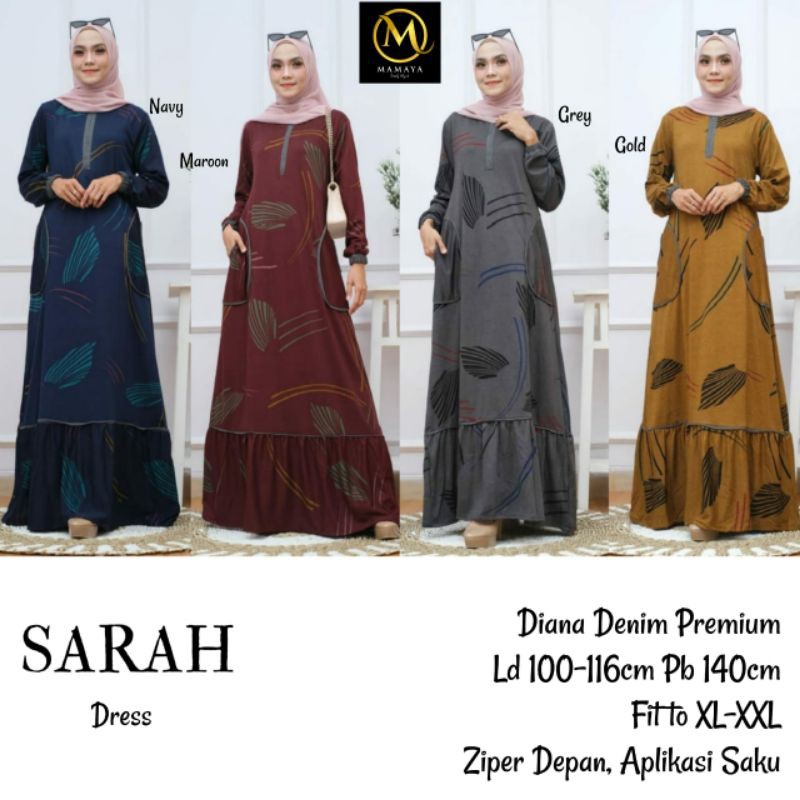 Sarah Dress /by mamaya/Diana Denim Premium/030421