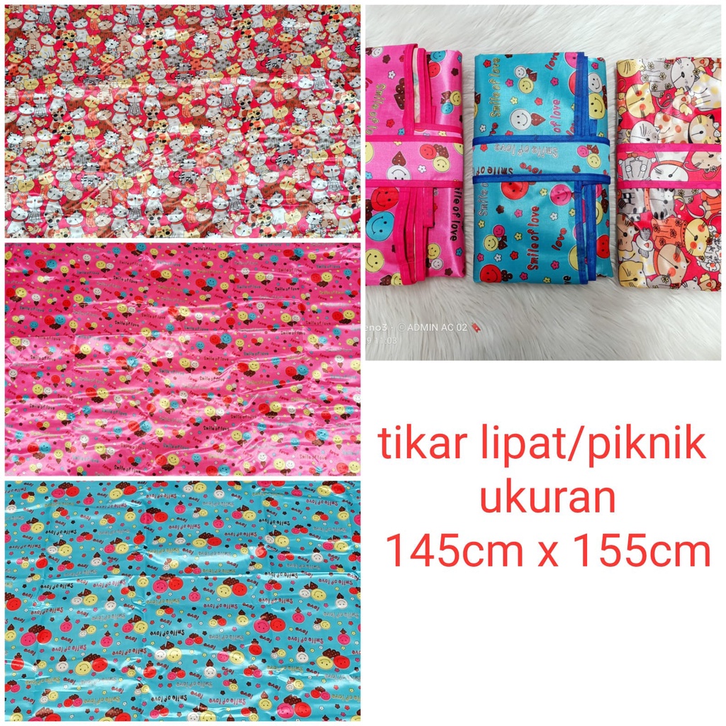 Tikar lipat / tikar piknik