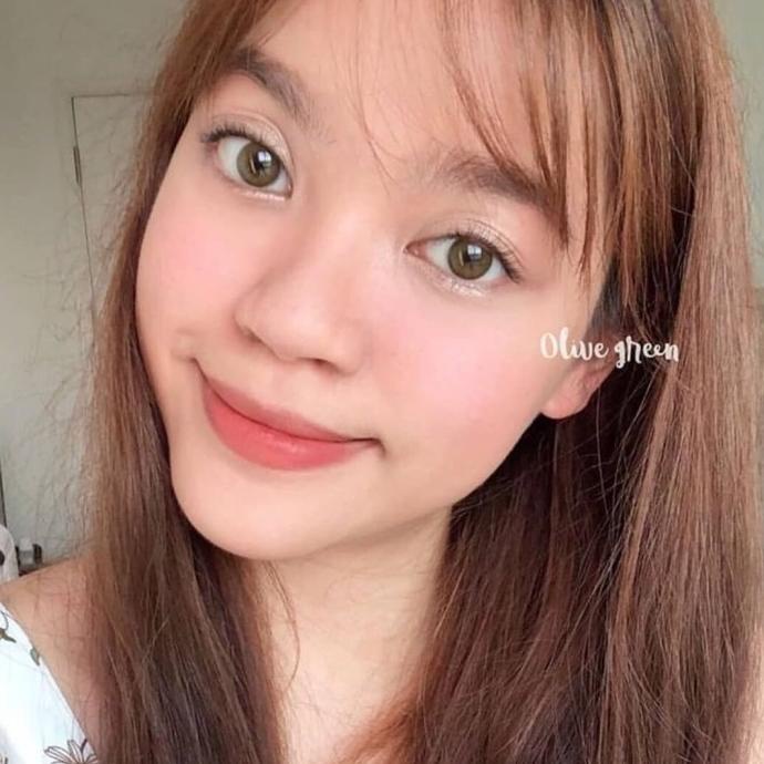 ORIGINAL Softlens IDOL ROZE OLIVE GREEN soflens softlenses