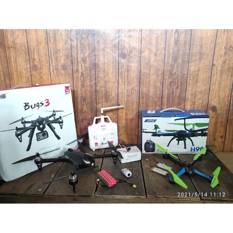 mjx bugs3 old, jjrc h98 dan kamera tx06