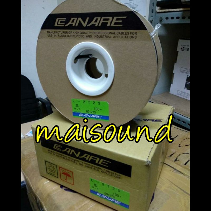 KABEL AUDIO CANARE L2T2S KABEL MIC CANARE L 2T2S MICROPHONE MURAH