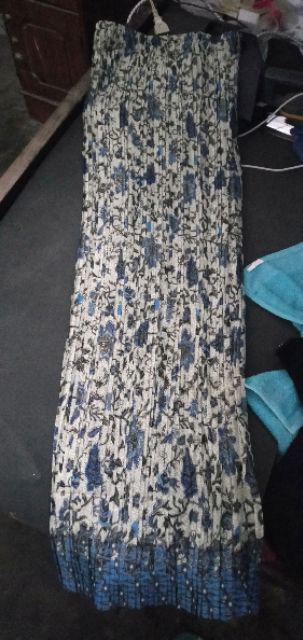 Rok Prisket Parang Bambu Coklat Merah Birel