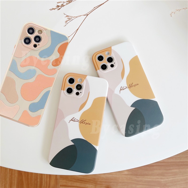 Soft Case Silikon Motif Graffiti Abstrak Morandi Untuk Huawei Nova 7i 5T 3i Y6 Pro 2019 Y6P Y7A