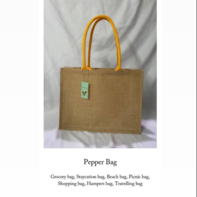 Pepper bag bahan goni import