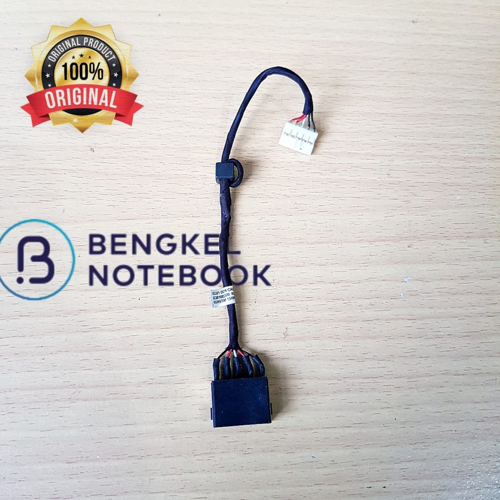 Jack Lenovo Ideapad 300-14ISK pakai kabel DC30100LG00