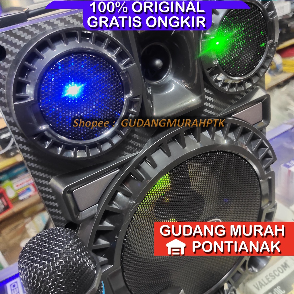 Speaker GMC Body Besar NEW Bluethoot Mic Wireless Salon 897P