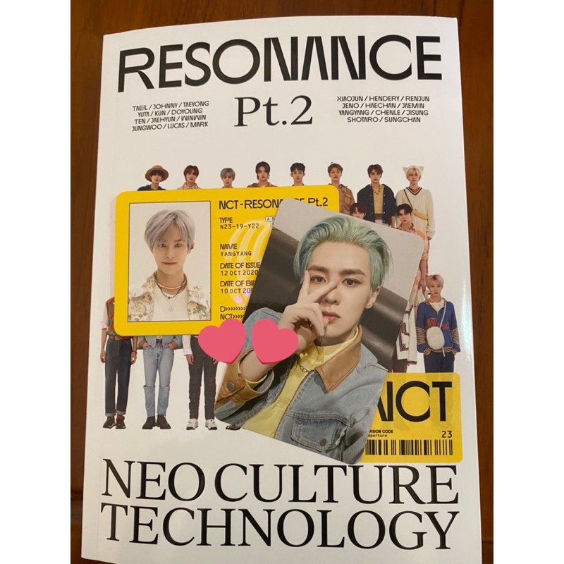 [BOOKED] PC KUN NCT2020 DEPARTURE RESONANCE PT. 2 + [FREE] 1 SLEEVE BINDER PC A4 MERK BANTEX