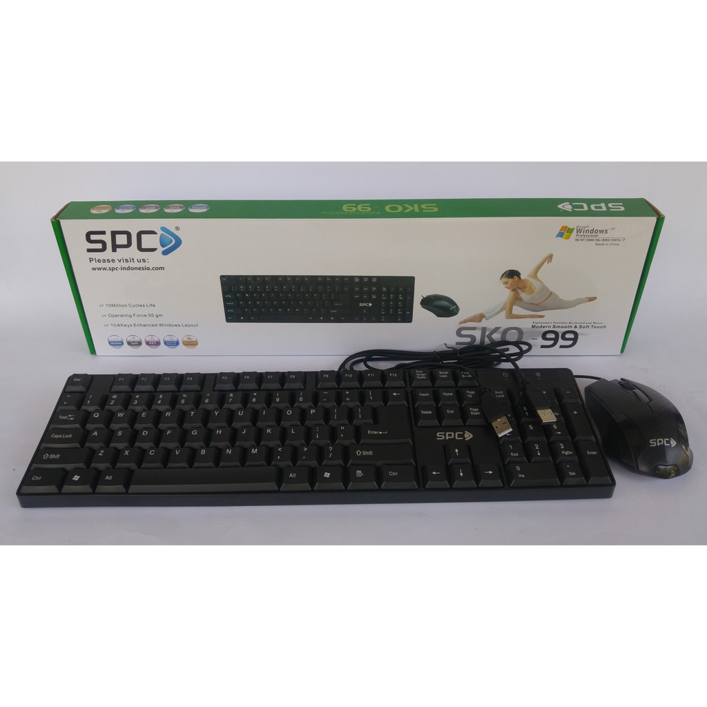 Keyboard Mouse SPC SKO 99