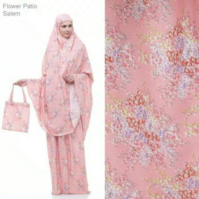 FLOWER PATIO SALEM. MUKENA KATUN MUKENA ADEM MUKENA TAZKIA TAZBIA