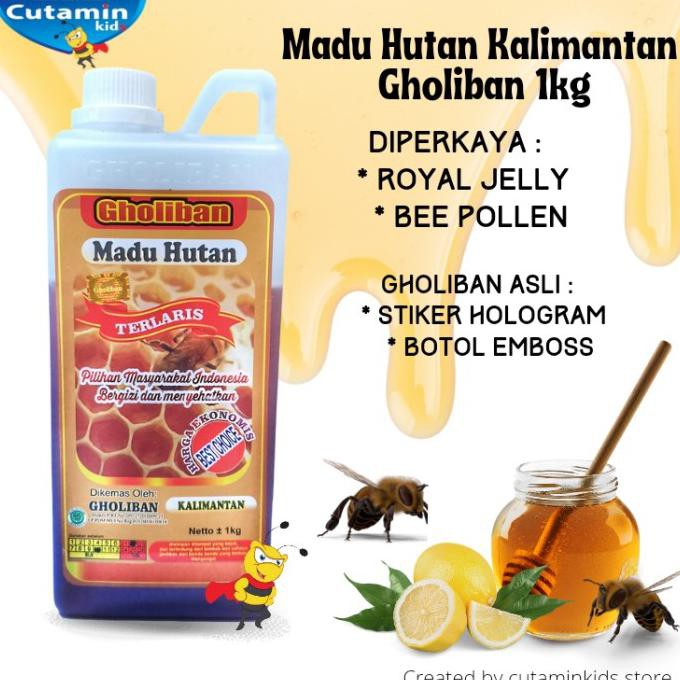 

Madu Hutan Kalimantan Gholiban 1Kg
