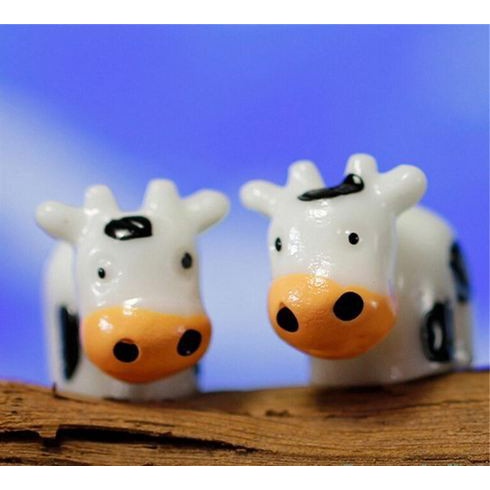 Miniatures - Terrariums - Fairy Garden - Animal_Cow (2pcs)