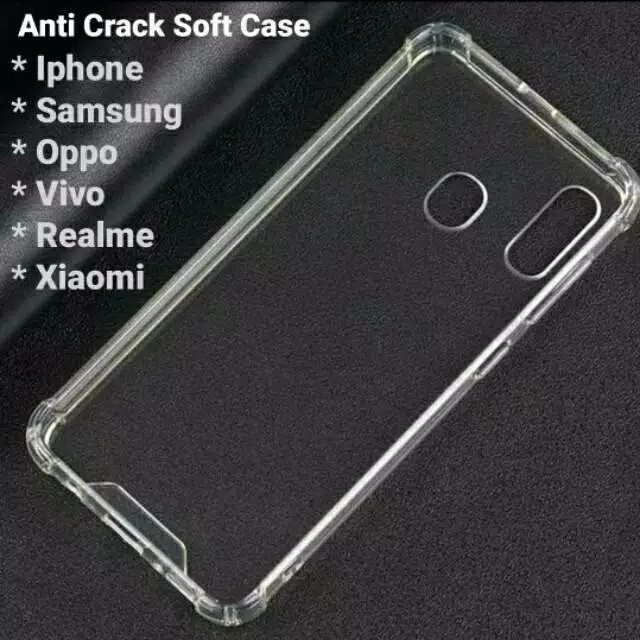 anticrack SOFTCASE CASE TPU SILIKON CASING ready stok