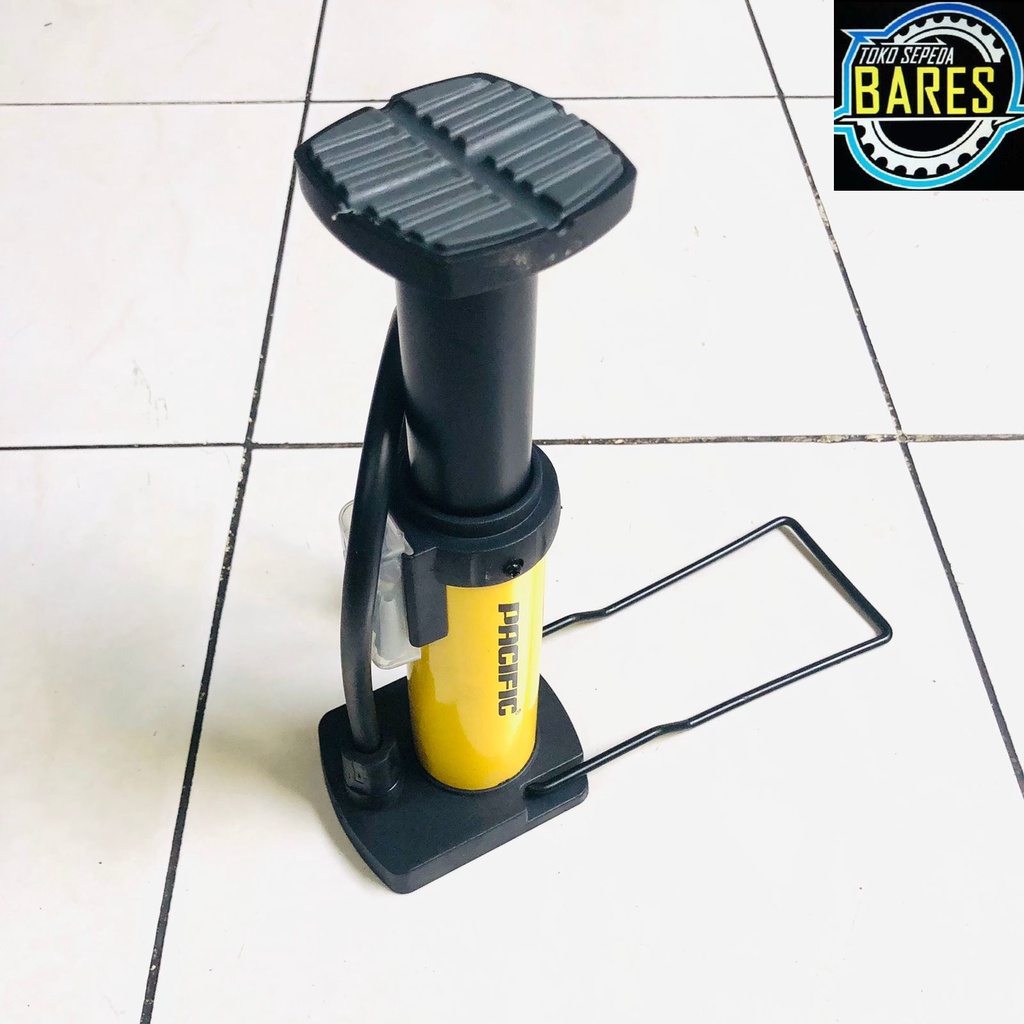 Pompa Injak Mini Sepeda Pacific SP-J816 / SP-J817 / ET-F1060 Portable Foot Pump