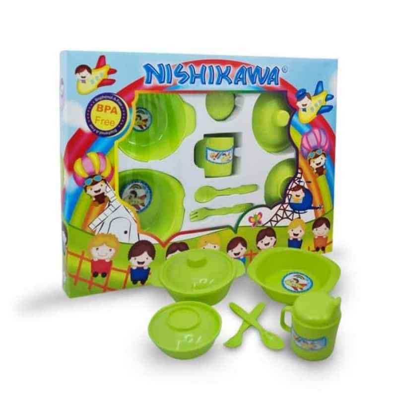 Sale  Nishikawa - Feeding Set Bayi - Large / Besar | Peralatan Makan Bayi