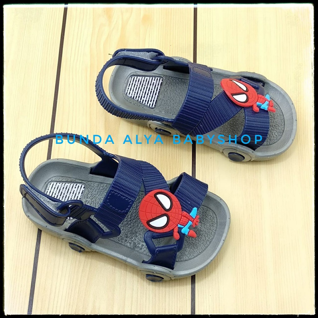 Sandal Anak Laki IMPORT Usia 1 2 3 Tahun Karet AntiSlip Lentur Reject Sedikit Layak Pakai [SENDAL ANAK REJECT]