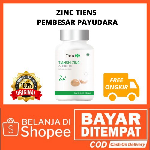 TIANSHI TIENS ZINC PEMBESAR PAYUDARA KECANTIKAN