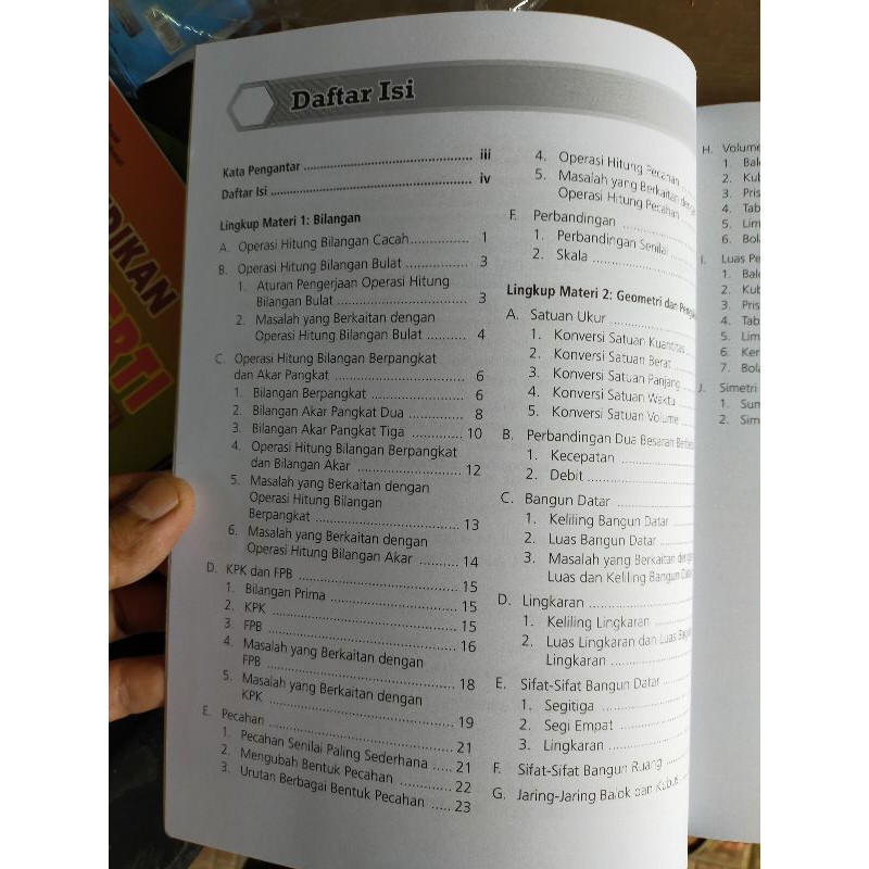 ORI buku teks ujian sekolah Xpress erlangga matematika kelas 6 edisi 2021