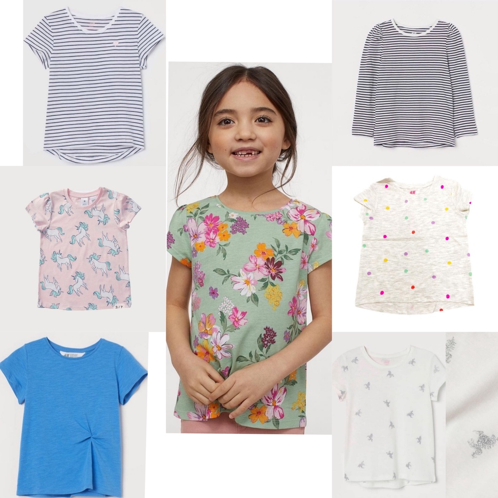 Kaos Anak Perempuan H*M