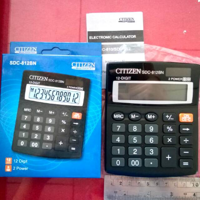 

Citizen SDC-812BN calculator