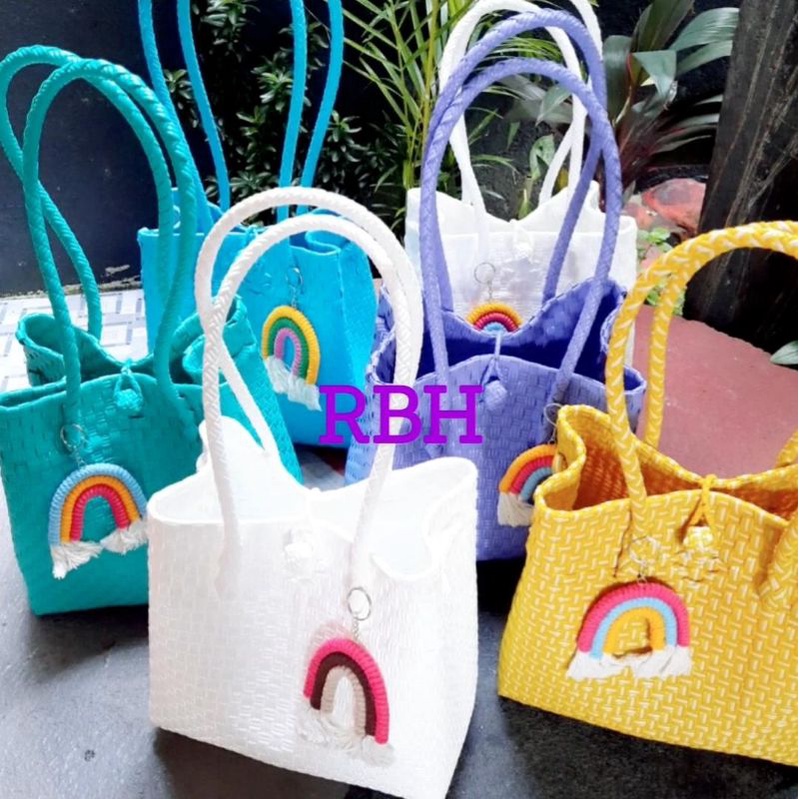 Termurah Tas Jali Premium Anyaman Plastik  Size XS Mini Murah Harga Grosir READY