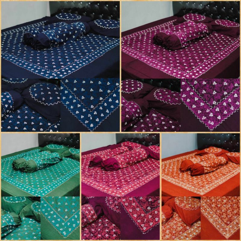 Seprai Batik Cap Asli / Seprai Batik Pekalongan