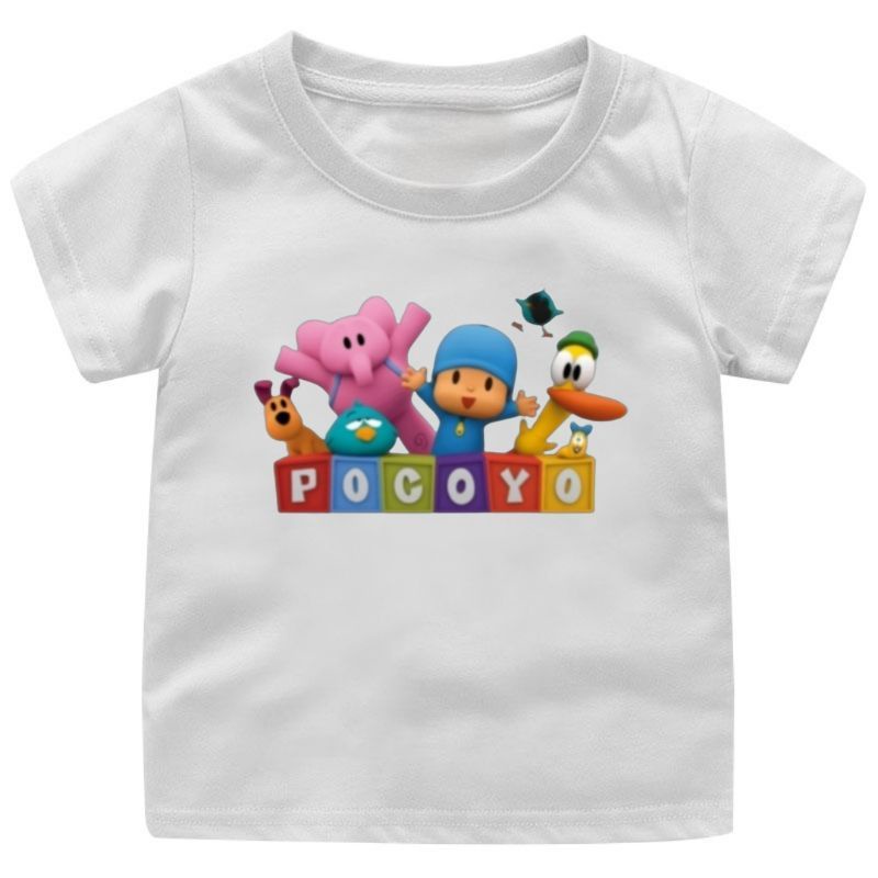 BAJU ANAK ( POCOYO) ANAK CEWEK-COWOK 1-12 TAHUN