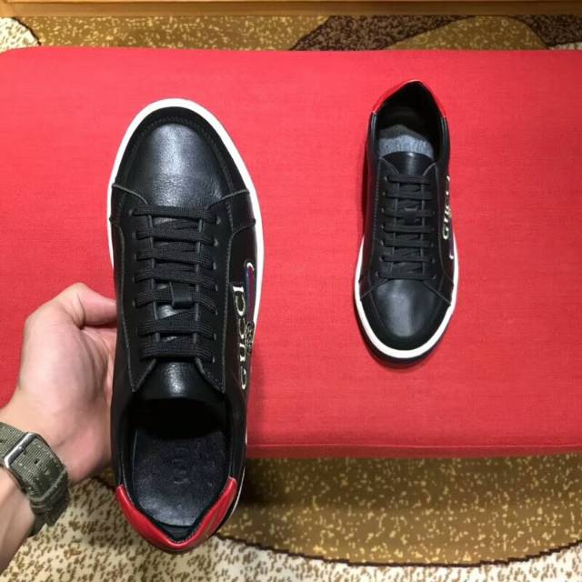 SEPATU SNEAKERS GUCCI MIRROR PRIA KULIT