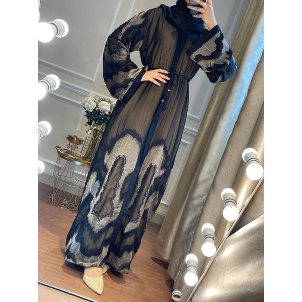 abaya chiffon ori DUBAI